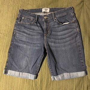 Denizen Levi's denim Bermuda shorts